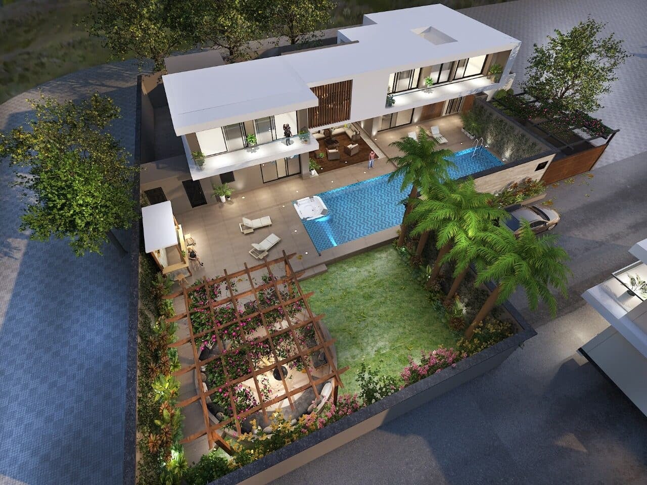 Villa interiors in Lonavala and Karjat by Hestia Smart Interiors